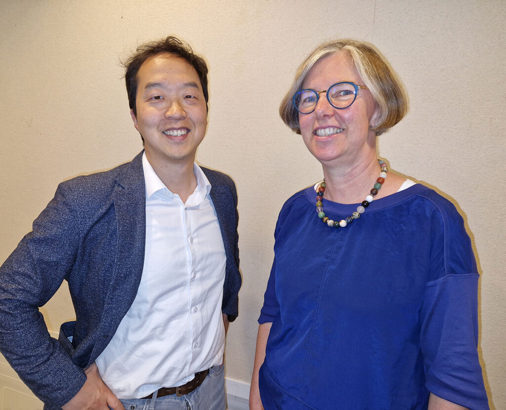 Dr. Sung Kim und Renate Käser